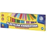 Kvadratna Plastična Masa – Komplet 18 Barv, (22138273)