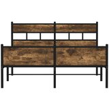 vidaXL Okvir kreveta bez madraca boja hrasta 140 x 200 cm drveni | shoptok.hr