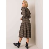 Italy Moda Dress-DHJ-SK-12227.85-black-beige | shoptok.hr
