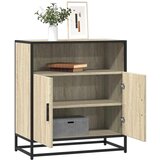 vidaXL Komoda sonoma hrast 68x35x76 cm inženirski les | Shoptok.si