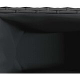 vidaXL Vrtna sadilica s kotačima 3 posude crna 107x32x38 cm poliratan | shoptok.hr