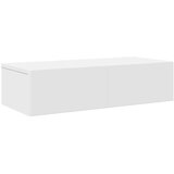  Zidna polica s ladicama bijela 60x26,5x15 cm izrađeno drvo | shoptok.hr