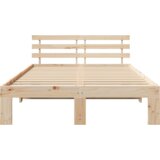  Okvir kreveta od borovine Prirodni Masivna borovina 120 x 200 cm | shoptok.hr