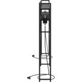 vidaXL Skladišno uzglavlje Crni hrast 180 cm Konstruirano drvo | shoptok.hr