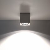 Nice Lamps bela stropna svetilka 14x14 cm duozone – | Shoptok.si