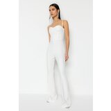 Trendyol Jumpsuit - Ecru - Fitted Cene