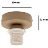 Brilagi plafonsko svetlo party 1xE27/60W/230V, prečnik 10 cm, bež | Eponuda.com