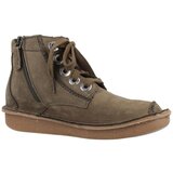 Clarks Škornji Funny Cedar 261738864 Dark Olive Nub | Shoptok.si