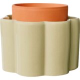  Paula Self-Watering Pot - Sage green Cene