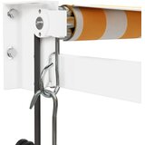  Automatska tenda na uvlačenje žuto-bijela 3,5 x 2,5 m | Eponuda.com