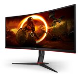 AOC CU34G2X/BK 34" WQHD VA 144hz gamer LED monitor | Shoptok.si