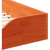  Krevetna konstrukcija Vosak smeđa 90 x 210 cm | shoptok.hr