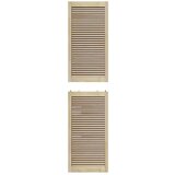  Ormarna vrata Ostalo Smeđa 201 x 49.5 x 2.1 cm Masivna borovina | shoptok.hr