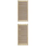  Vrata omare Naravna 201 x 2,1 x 49,5 cm Masivno borovo les, (5000131128) | Shoptok.si