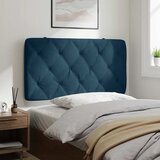  Jastuk za uzglavlje plavi 100 cm baršunasti | shoptok.hr