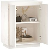  Komoda bela 60x34x75 cm trdna borovina, (20656126) | Shoptok.si