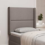  Uši uzglavlja Sivo-smeđa 80 x 16 x 4 cm tkanina | Eponuda.com