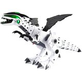  Robot dinozaver na baterije, ki hodi in sveti - bela | Shoptok.si