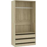  Ormar boja hrasta sonome 100 x 50 x 200 cm konstruirano drvo | shoptok.hr