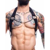 Cut4Men HARNESS03 Black Chain Men's Harness L/XL Cene