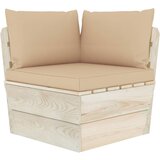 Maison Chic Vrtni kotni kavč - Zunanji kavč iz palet z blazinami impregnirana smrekovina, (22040878) | Shoptok.si