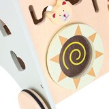  Drvena hodalica-guralica s računaljkom, plava | shoptok.hr