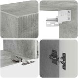  Komplet TV omaric 4 pcs Betonsko siva Konstruiran les - - Siva - 61.6 - 30 x 31 x 100 cm - 2025-vidaXL-Uvoz_2 | Shoptok.si