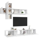  7-dijelni set TV ormarića bijeli od konstruiranog drva | Eponuda.ba
