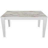 Woody Fashion Trpezarijski sto Bud 145x75x85cm Bijeli Cijene
