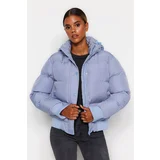 Trendyol Winter Jacket - Blue - Puffer