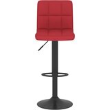  Barski stolac od tkanine crvena boja vina | shoptok.hr
