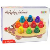  Drveni edukativni jež -10 šarenih pijuna s brojevima | Shoptok.si