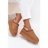 Boto Low Women's Snow Boots with Embroidery on Platform Camel Taliah | shoptok.hr