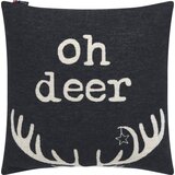 David Fussenegger Silvretta prevleka za blazino "oh deer" - antracitna Cene
