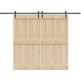 vidaXL Pribor za klizna vrata 152,5 cm čelični crni | shoptok.hr