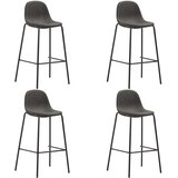  5-dijelni barski set od tkanine tamnosivi | shoptok.hr