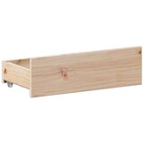  Okvir kreveta bez madraca s uzglavljem 140 x 190 cm od borovine | shoptok.hr