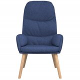  Stolica za opuštanje od tkanine plava | shoptok.hr
