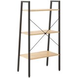  Samostojeće police s 3 razine svjetlosmeđe i crne 56x35x108 cm | shoptok.hr