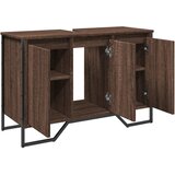  Kupaonski ormarić za umivaonik boja hrasta 91x35x60 cm drveni | shoptok.hr