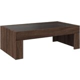 vidaXL Stolić s beskonačnim LED svjetlima boja hrasta 90x50x30 cm | shoptok.hr