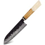 IZMAEL Damaskast kuhinjski nož AI-37361 - Santoku / Bela | Shoptok.si