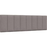  Posteljni okvir brez vzmetnice taupe 160x200 cm blago | Shoptok.si