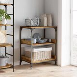 vidaXL Kuhinjski kolica Staro drvo 60 x 41 x 80.5 cm Konstruirano drvo | shoptok.hr