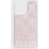Dkny Etui za telefon iPhone 15 Pro Max roza barva, DKHCP15XLCPEPP