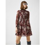 Koton Women's Claret Red Dress | Shoptok.si