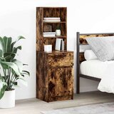 vidaXL Noćni ormarić boja hrasta 39x35x125 cm od konstruiranog drva | shoptok.hr