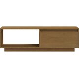 TV ormarić boja meda 110 x 30 x 33,5 cm od masivne borovine | shoptok.hr