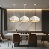 Brilagi Luster na sajli WABI SABI 1xE27/60W/230V, prečnik 42 cm, bela Slike