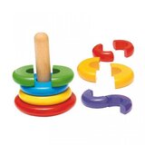 Woodyland Magnetna slagalica piramida Woody | ePonuda.com